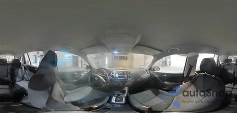 2010 Volkswagen Tiguan Se from USA, damaged, VIN WVGBV7AX3AW513607